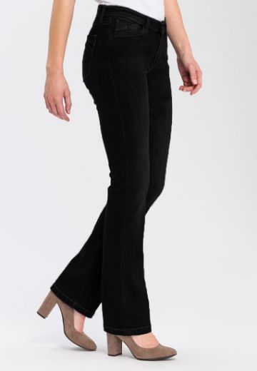 Image de Tall Jeans Cross Lauren Bootcut L36 pouce, noir