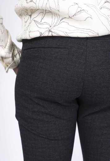 Image de Pantalon chino L36 pouces, gris foncé mélangé