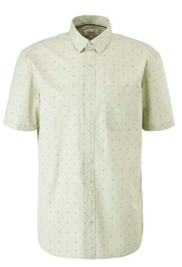 Picture of s.Oliver Tall Short Sleeve Shirt with Minimal Print