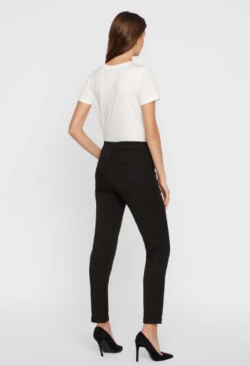 Picture of Vero Moda Tall Slip-on Trousers Maya Ankle Length, black