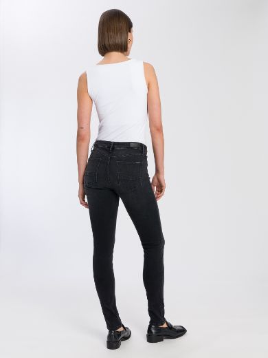 Bild von Tall Cross Jeans Alan Skinny Fit L34 & L36 Inch, black washed