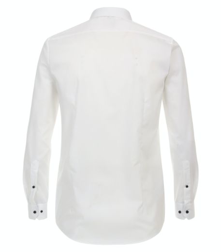 Bild von Body Fit Langarm Hemd 72 cm Ärmellänge, white