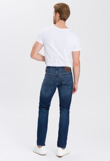 Image de Tall Cross Jeans Damien Slim Fit L36 & L38 Inch, stone blue